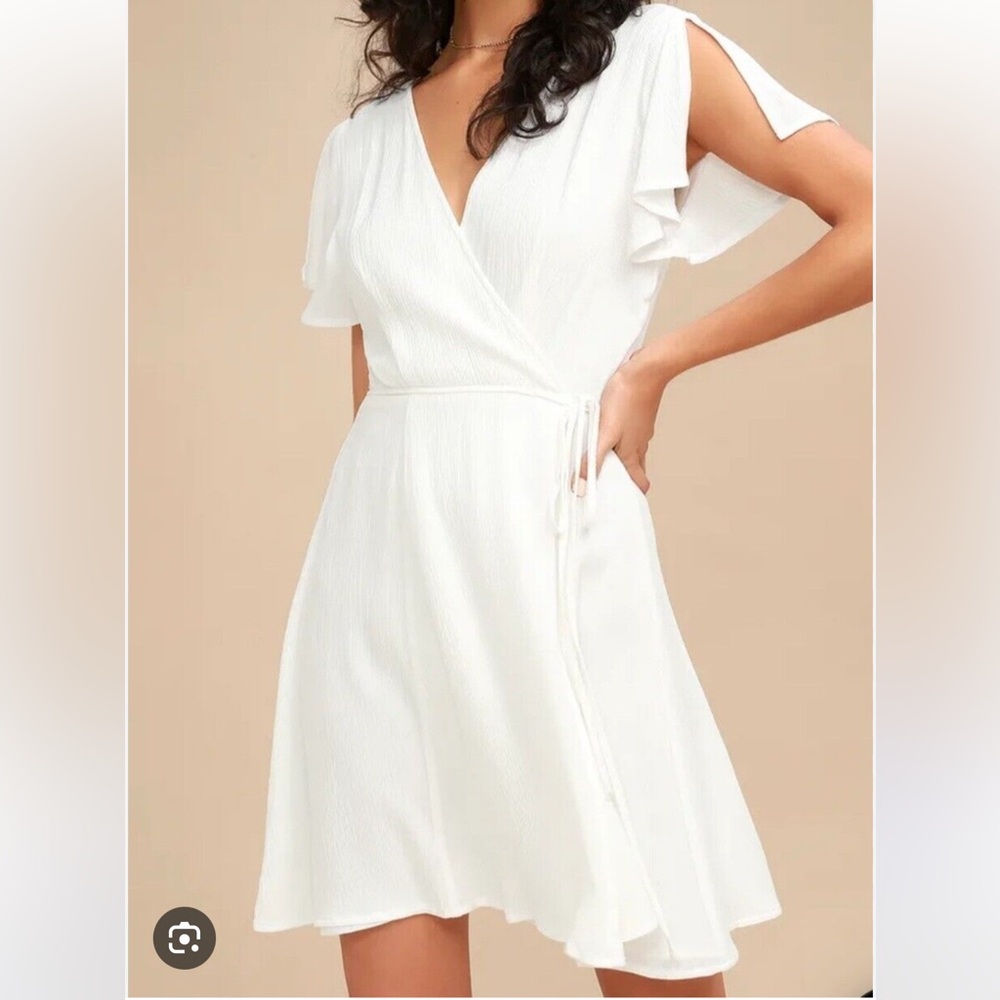 Lulu's Harbor Point Wrap Dress